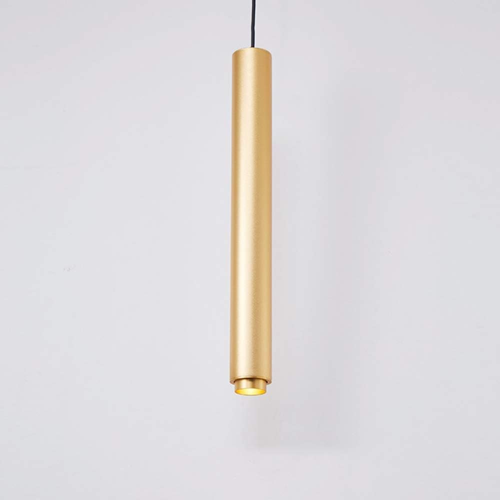 Lights Gold 150Cm Cadjustable Hanging Lamps Creative Nordic Cylinder Long Tube Suspension Lighting Fixture Led Ceiling Lights Downlight Kitchen Island Bar Decor Chandeliers Fitting,/White Lig
