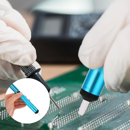 Image of 2 Pcs Desoldering Tool for Engineer, Solder Sucker Desoldering Pump Vacuum Pump Solder Removal Tool Solder Remover Soldering Sucker Tool for Solder Removing