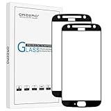 (2 Pack) Orzero for Moto X4 (Updated Version: add Precise Holes for sensors and Microphone) Tempered Glass Screen Protector, 2.5D Arc Edges 9 Hardness HD Full-Coverage (Lifetime Replacement Warranty)