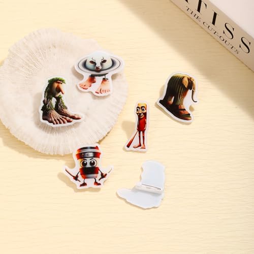 Pins For Backpacks Banana Meme Cat Italian Brainrot Pin Bag Y2K Aesthetic Cute Funny Cartoon Lapel Brooch Pins Cat Clip Badges for Backpacks Accessories 4pcs 4pcs3