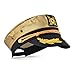 Captain Ford's Unisex Snapback Neon Captain Hat - Perfect for Parties (Gold)