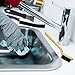 CLJAQZW 7 Pcs Multi-Purpose Crevice Cleaning Brush Tool for Stubborn Kitchen Grease Stains, Bathroom Crevices, Window Gutters, Tiles and Faucets