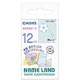 カシオ ラベルライター ネームランド おなまえテープ 12mm XR-12E4 サッカー