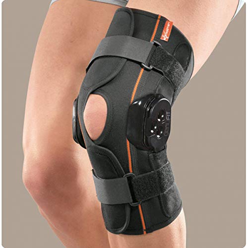 RO+TEN - Ginocchiera corta aperta con aste articolate policentriche a controllo F-E GenuFIT29A - S