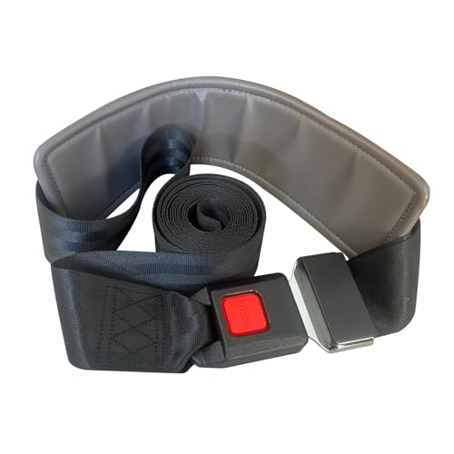 HHCCTEO 9.8 Ft Mobilization Belt Physical Therapy - Versatile Extremity Mobilization Belt - Premium Strap for Physical Therapy, Rehab, and Stretching(A)