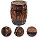 Alipis Wood Wine Barrel Whiskey Barrel Bucket Spirits Barrel Succulent Pot Wooden Water Bucket Rustic Plant Container Wine Pub Photo Prop