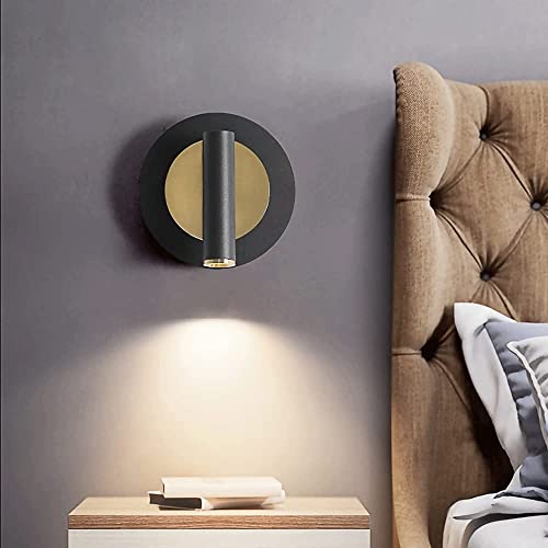 Lámpara de lectura ajustable de 350° ideal para colocar sobre la mesita de noche 2