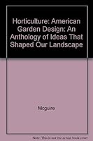 American Garden Design: An Anthology of Ideas That Shaped Our Landscape 0671799215 Book Cover