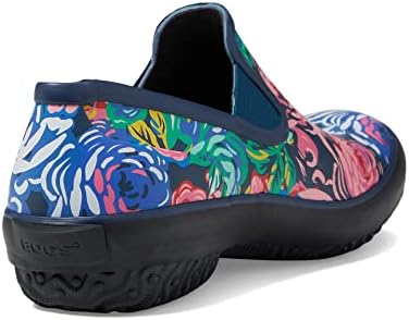 BOGS Women's Patch Slip-on Garden Clog, Rose Multi, 9 | Image 4