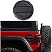 JeCar Gas Tank Cap Aluminum Fuel Filler Door Cover for Jeep Wrangler 2018-2021 JL & Unlimited