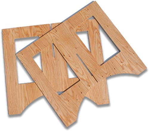 岡元木材 ワークレッグ Ｌ 12mm×750mm×850mm ２枚１セット