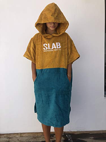 Slab-Poncho Toalla Mustard Talla S/M