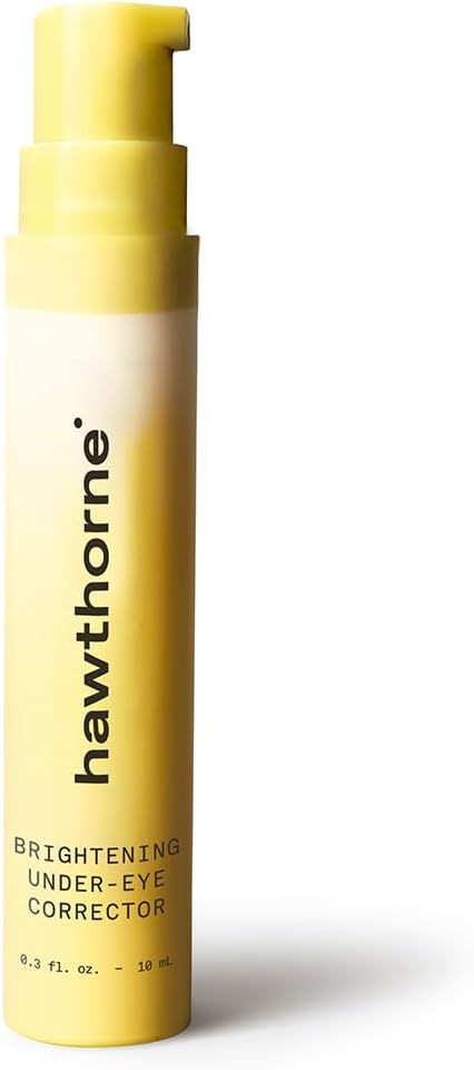 Hawthorne Men’s Brightening Eye Cream for Dark Circles. Under Eye Treatment for Men. Reduce Puffiness, Eye Bags, and Wrinkles with Natural Caffeine, Cucumber, Peptides, and Vitamin C. 0.3 Ounce