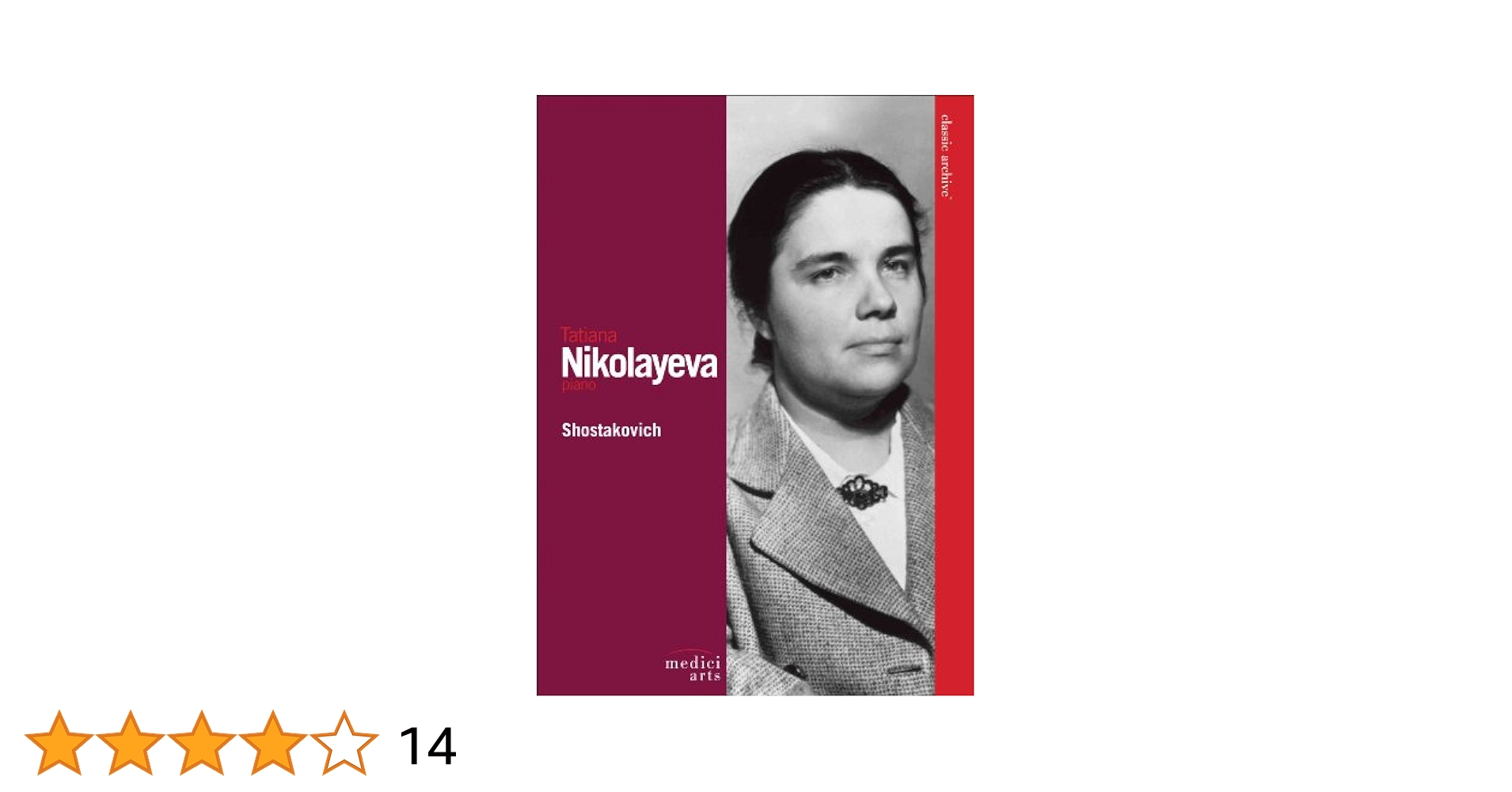 Amazon.co.jp: タチアーナ・ニコラーエワ - ショスタコーヴィチ Amazon.co.jp: タチアーナ・ニコラーエワ - ショスタコーヴィチ