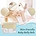 Mybow Umbilical Hernia Belt Baby, Infant Belly Button Band, Umbilical Cord Cover for Newborn Abdominal Binder, Hernia Support Truss, Belly Button Shaper, Adjustable Navel Band with 3 Compression Pad