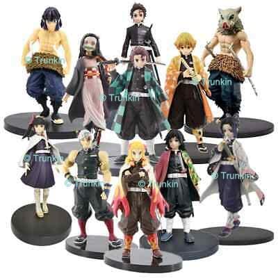 Image of Trunkin Demon Slayer Setof 15 Big Set C 15-17 Cm Figurines Anime Action Figure Kimetsu No Yaiba Hashira Set Tanjiro nezuko inosuke zenitsu kanae Toy Set Figures, PVC