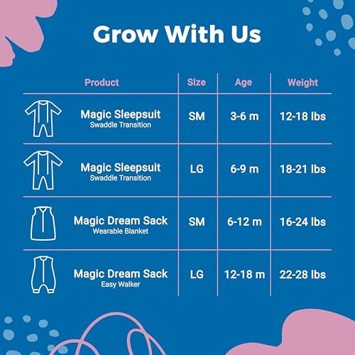 Image of Magic Sleepsuit Baby Merlin's Microfleece Baby Swaddle Transition Product