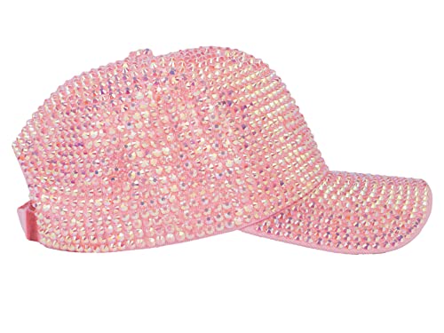 Image of TOP HEADWEAR Women's Full Sparkle Rhinestone Gem Bling Baseball Cap
