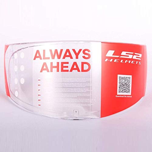 Ls2 Helmets Anti-Scratch Ff320 / Ff328 / Ff353 Stream Or Rapid Motorcycle Helmet Visor Face Shield (Clear) #TOP1