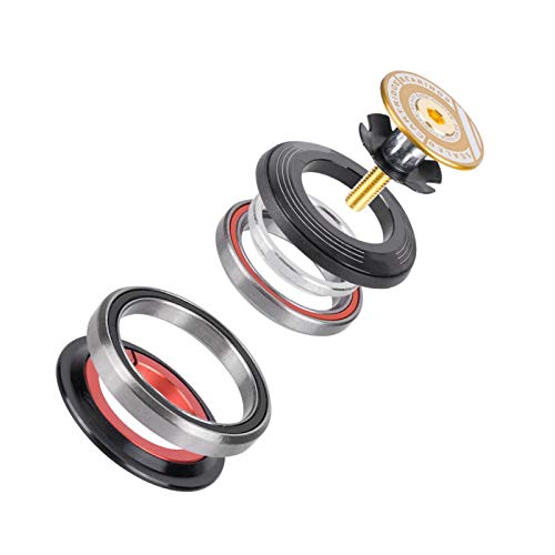 Weiyirot Bicycle Bearings, Scooter Headset, Colorfast BMX Forks, for Bicycle for