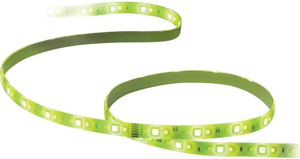 WiZColour Smart Connected WiFi 2M Strip Light Starter Kit 1600 Lumen [UK Plug Version]. App Control for Indoor Home Lighting, Livingroom, Bedroom and Decoration.