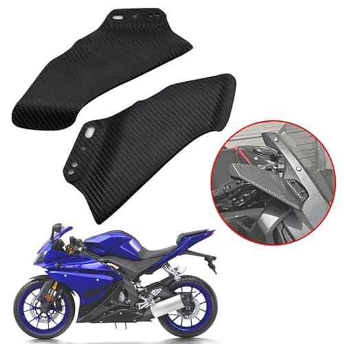 Aileron moto kit d'ailes aérodynamiques becquet rétroviseur fixe - 2