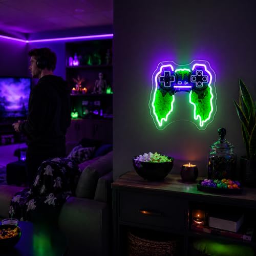Image of Gamer Neon Sign Led Sign Neon Signs for Wall Decor Neon Lights