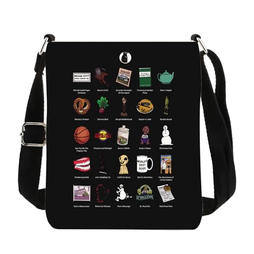 TV Show Gift Office Fans Gift Office TV Show Inspired David Workday Crossbody Bag
