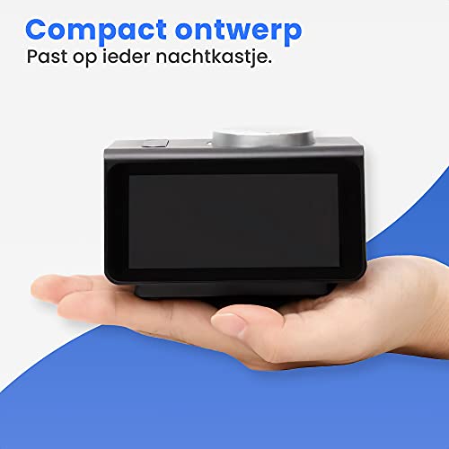 EAGLE wekkerradio - digitale wekker - met dimbaar display, temperatuur en dual USB - Image 6