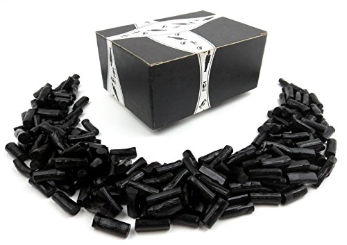 Finnska Soft Black Licorice Bites, 2 Lb Bag In A Blacktie Box #TOP26