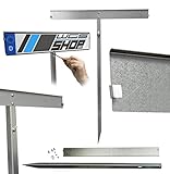 Geeignet für alle Standardnummernschilder (ca 52cm)