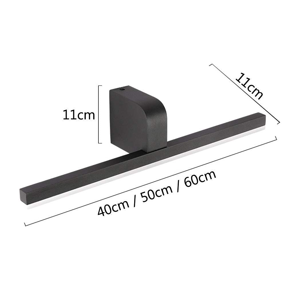 wall lamp Nowoczesny kinkiet ścienny, światło lustrzane Led światło lustrzane lampy na lustro łazienkowe, lampa na lustro łazienkowe Led 9W wodoodporna, oświetlenie do makijażu akrylowa łazienka,