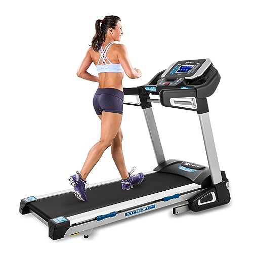 XTERRA Fitness Sport Series Premium Folding Smart Treadmill, Handlebar Speed and Incline Controls, Large XTRASoft Cushioned Running Deck, Built-in FTMS-Enabled Bluetooth with XTERRA+ Fitness App