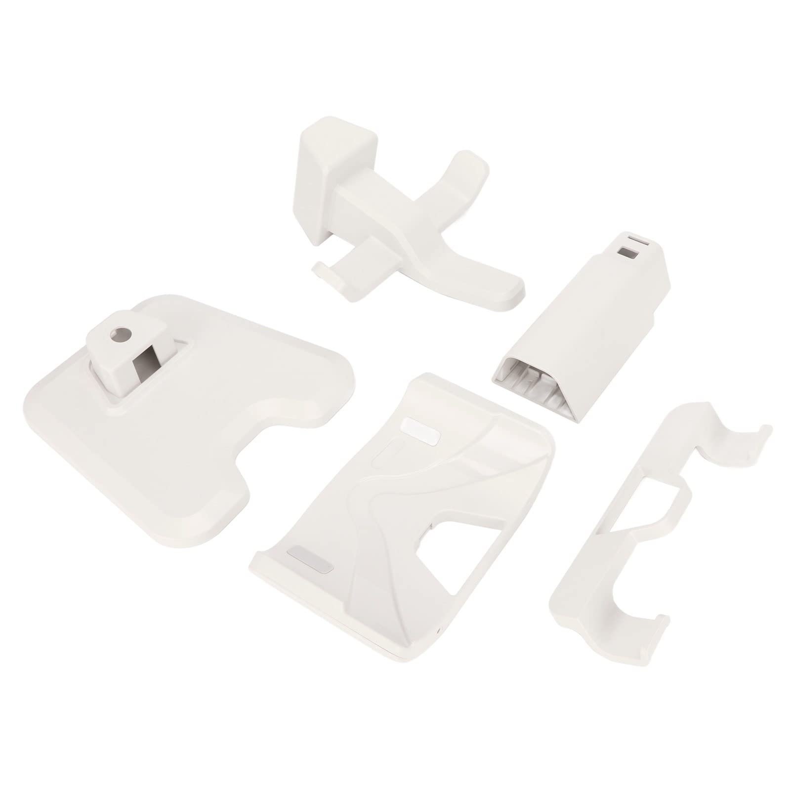 Supporto VR per Oculus 2, espositore per cuffie VR con spugna antiscivolo e base robusta, staffa salvaspazio per accessori VR e controller touch (bianco)
