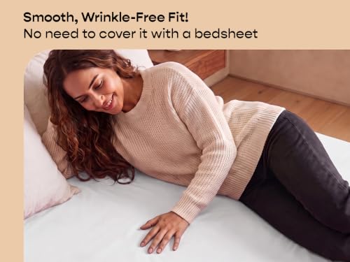 Image of SleepyCat Waterproof Lycra Mattress Protector | Double 78x48 | White