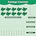 10PCS Green Rock Climbing Holds, Rock Climbing Wall for Kids, Extra Large Size Climbing Rock Wall Grips with Mounting Hardware and Wrench for Indoor Outdoor Playground, Installed on Wooden Board