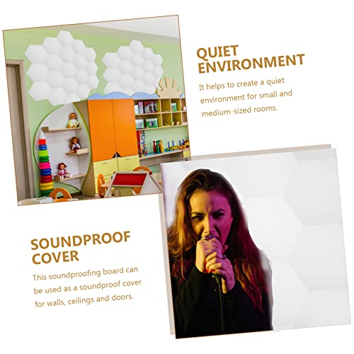 Paneles absorbentes de sonido autoadhesivos 6 piezas para tratamiento acústico en estudios, teatros y espacios musicales miniatura 2