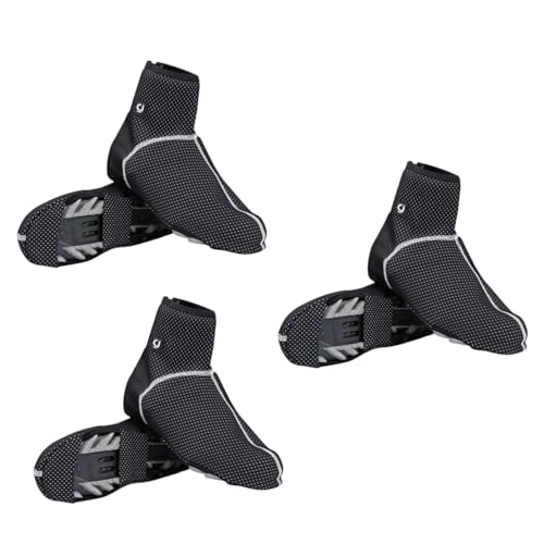 Couvre-chaussures de cyclisme Happyyami : 3 paires antidérapantes pour le vélo en plein air