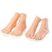 Lifelike Manikin Feet PVC Foot Lifesize Female Mannequin Foot Model for Painting Teaching Arts Drawing Sketching Jewelry Display -Right Foot,22.5cm