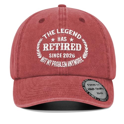 Image of Retirement Gifts for Men,2026 Retired Hat for Dad Coworkers Friends