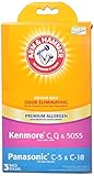 Arm & Hammer 62613GQ Kenmore Style C, Q & 5055 Premium Allergen Bag Pkg , White