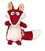 Produktbild SIGIKID 42539 Rassel Fuchs Red Stars Mädchen und Jungen Babyspielzeug empfohlen ab Geburt rot