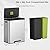 EKO EcoCasa II 36L+24L Dual Trash Can with Recycle Bin, Stainless Steel Garbage Can with Lid, Deodorizer Compartment, Odor-Proof and Fingerprint Resistant
