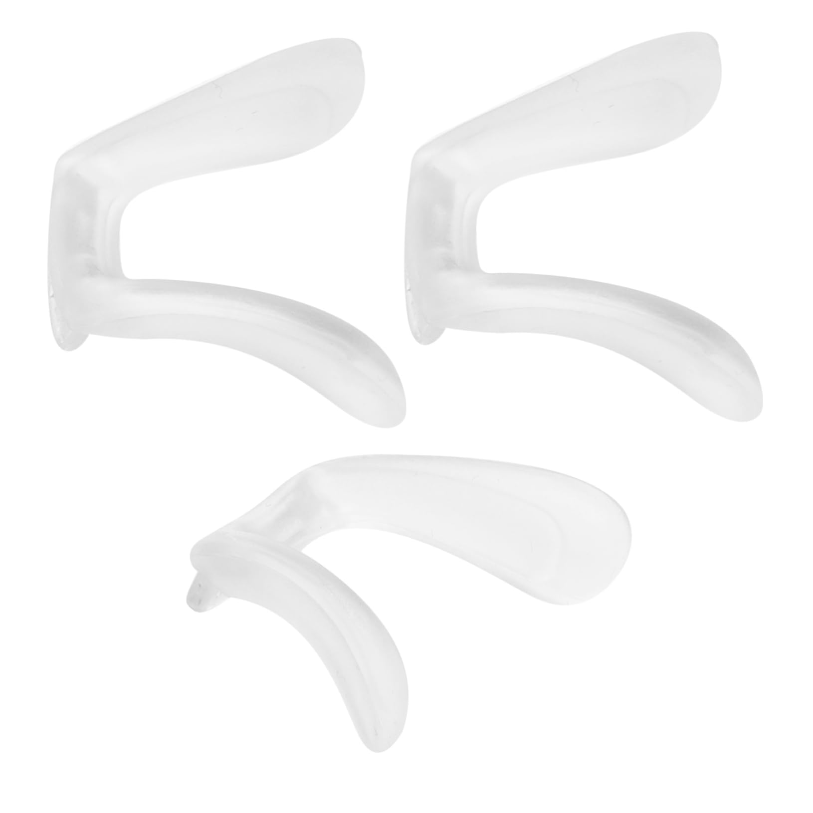Healeved 12piezas Almohadillas Nasales De Gafas Antideslizantes De Accesorios Cómodos Para Reparación De Gafas Adaptables La Mayoría