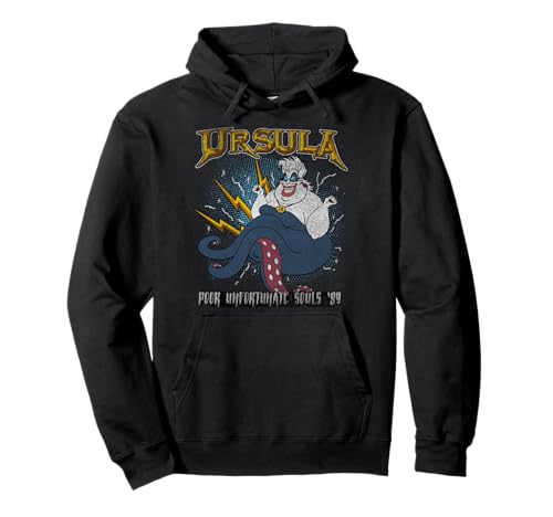 Sweat Ursula Disney vintage pull à capuche Petite Sirène pour look rétro original décontracté