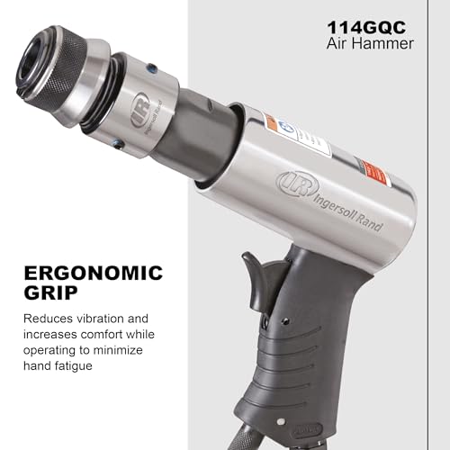 image for Ingersoll Rand 114GQC Air Hammer - 3 PC Chisel Set with Tapered Punch,