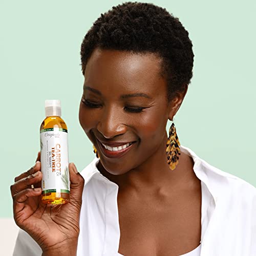 Originals By Africa's Best Carrot Tea Tree Oil Therapy, For Body, Hair And Scalp, Natural Organic Oils Repair, Restores Stimulates, Revitalizes &, Rejuvenates, 6 Oz #TOP5