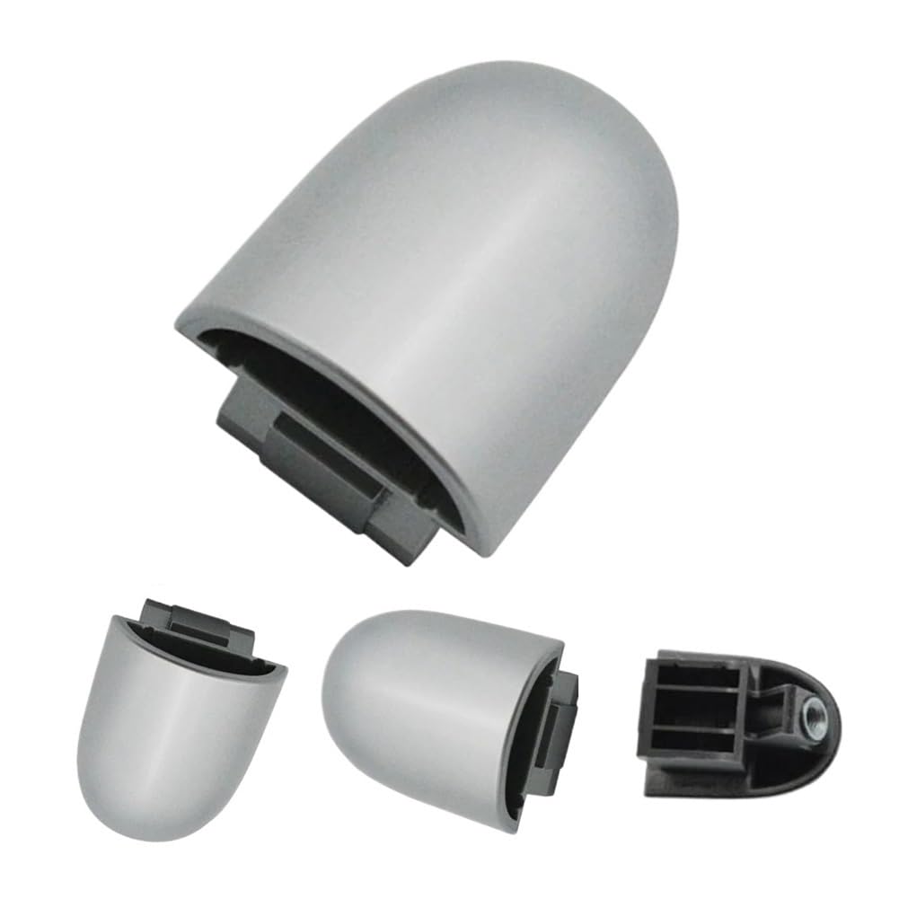 BIKKJBK Car Vehicle Door Handle Front R Rear L& Exterior Outer Door Handle Cover Cap for Koleos 2009-2018 Auto Accessories