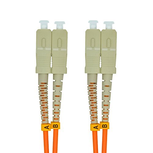 SC a SC 62.5/125 Duplex Multimode fibra ottica Patch Cable (2 m, 3,0 mm