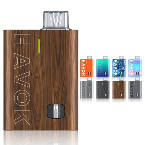 UWELL Havok R 電子タバコ 本体 ベイプ 使い捨て ユーウェル ハヴォック R (ブラウンウッド)